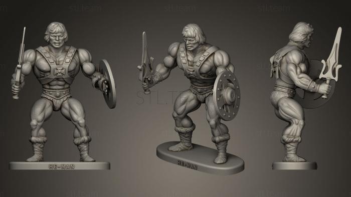 3D model warrior 4 (STL)